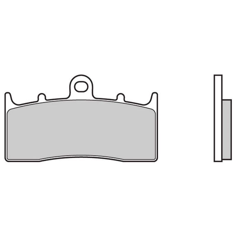 Brembo Remblokken Sinter Sport Street 07GR62SR 1 Brembo Remblokken Sinter Sport Street 07GR62SR