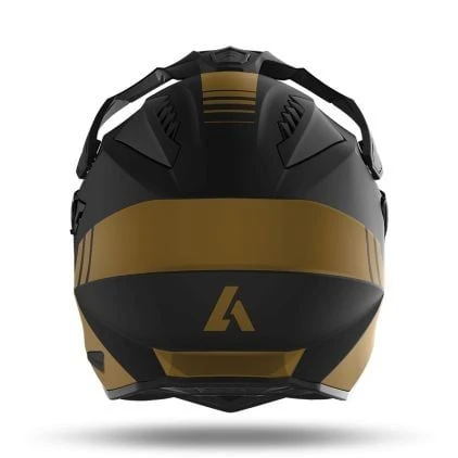 Airoh Commander Gold Motorhelm 3 Airoh Commander Gold Motorhelm - Afbeelding 3