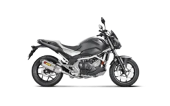 Akrapovic Slip-On Line Titanium Honda NC 700/750 S/X/D -Motorfiets Uitrusting Serie S H7SO2 HRT 4 4b53