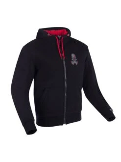 Bering Hoodiz 2 Motorjas -Motorfiets Uitrusting Serie bering hoodiz 2 zwart rood bfc4