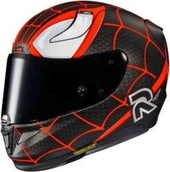 HJC RPHA 11 Spiderman Miles Morales Motorhelm -Motorfiets Uitrusting Serie hjc prha 11 spiderman miles morales b1c2