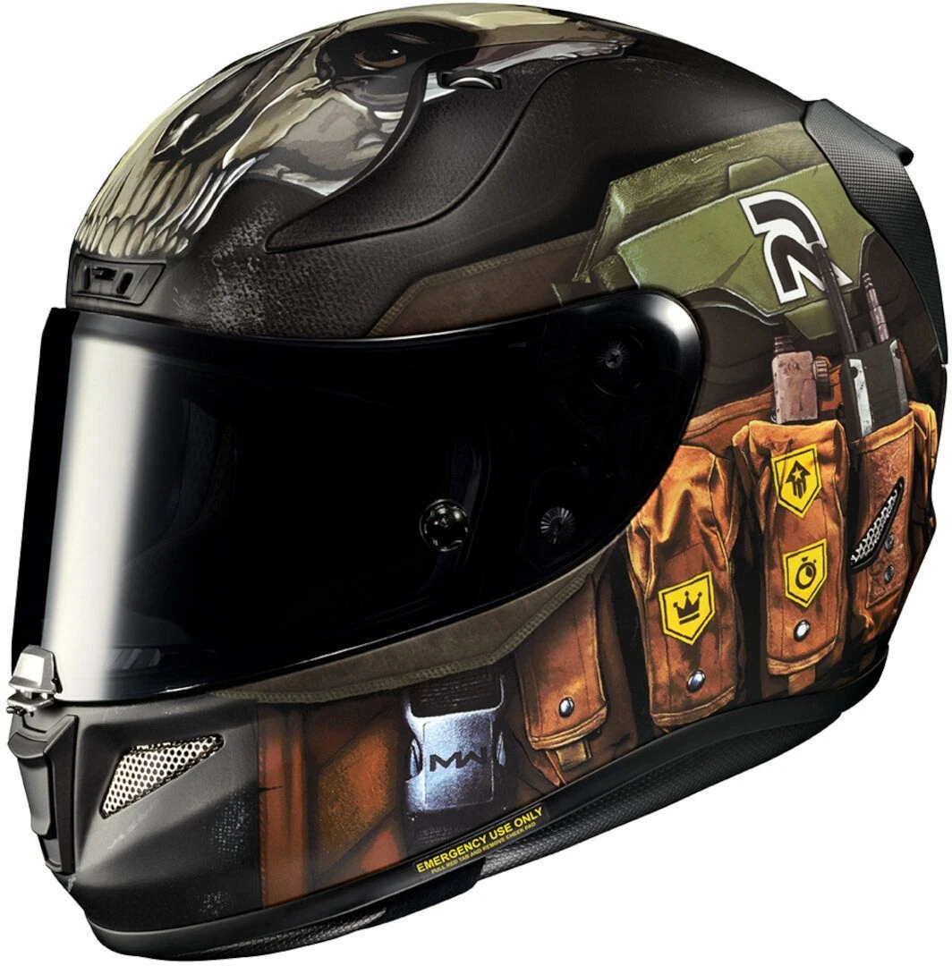 HJC RPHA 11 Ghost Call Of Duty Motorhelm 3 HJC RPHA 11 Ghost Call Of Duty Motorhelm - Afbeelding 3