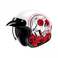 HJC V31 Desto Motorhelm -Motorfiets Uitrusting Serie hjc v31 desto wit rood 1 5488