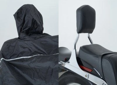 R&G BC0004BK Cruiser Outdoor Motorhoes Zwart 5 R&G BC0004BK Cruiser Outdoor Motorhoes Zwart - Afbeelding 5