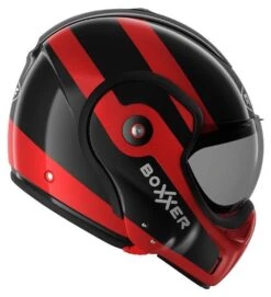 Roof BoXXer Fuzo Motorhelm -Motorfiets Uitrusting Serie roof boxxer fuzo rood zwart 3 06bd