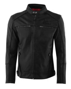 Rusty Stitches Chase Motorjas -Motorfiets Uitrusting Serie rusty stitches jacket chase black black 0258