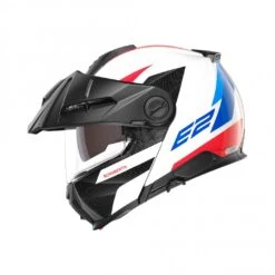 Schuberth E2 Defender Motorhelm -Motorfiets Uitrusting Serie schuberth e2 defender wit rood blauw 2 d6f8