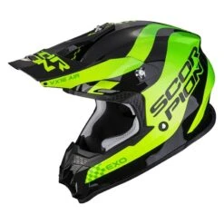 Scorpion VX-16 Evo Air Soul Motorhelm -Motorfiets Uitrusting Serie scorpion vx 16 evo air soul zwart groen d57d
